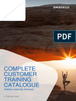 Amadeus Training Catalogue