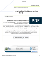 Consulta RNMC