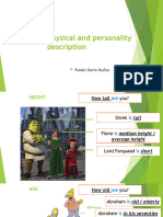 Physical and Personality Description