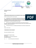 1.0 Surat Permohonan Penubuhan Unit