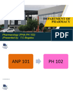 LECTURE 1 - Pharmacology Overview (PH 102)