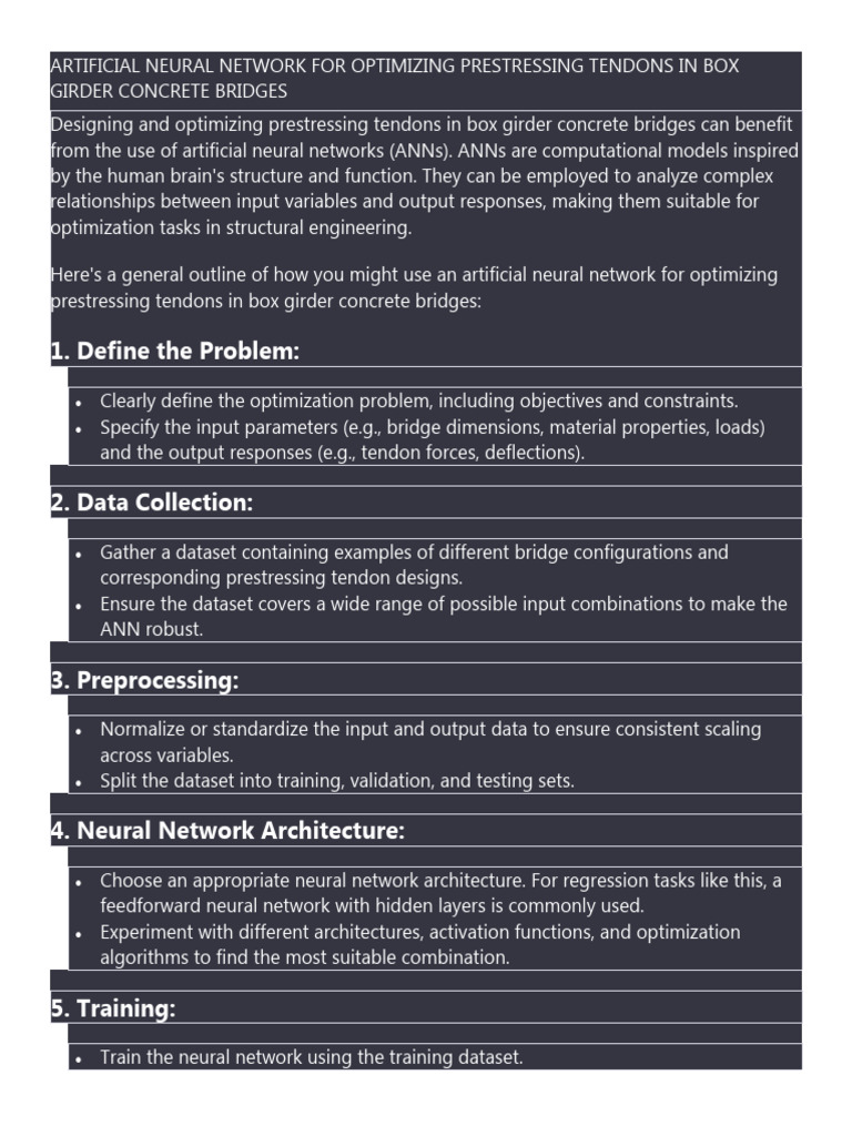 Define Artificial Neural Network
