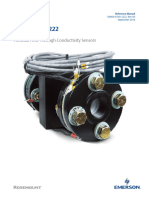 Manual 222 Toroidal Flow Through Conductivity Sensor Rosemount en 70738