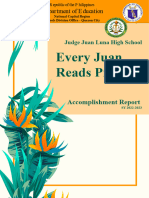 Accomplishment Report-EVERY JUAN READS