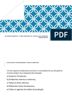 Slide - DESENVOLVIMENTO E IMPLANTAÇÃO DO CÓDIGO DE CONDUTA EMPRESARIAL