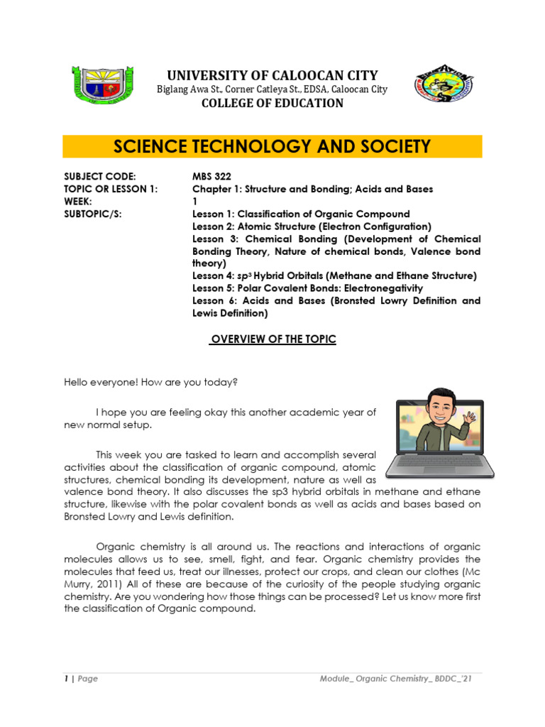 Understanding Organic Compounds | PDF | Chemical Bond | Acid