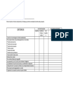 Rúbrica Autoevaluacion