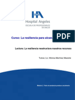 Lectura La Resiliencia Reestructura Nuestros Recuersos