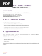 AVEVA LFM NetView Release Notes - v4.2.2.1