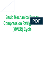 02 Basic Mechanical Vapor Compression Refrigeration (MVCR) Cycle (Part 1)
