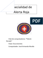 Especialidad de Alerta Roja