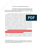 A Fábula Das Três Raças, Ou o Problema Do Racismo À Brasileira