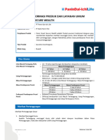 Ringkasan Informasi Produk Dan Layanan Umum Panin Smart Secure Wealth