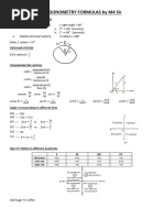 Trigo Forumlas