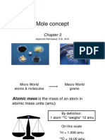 BAB 2. Chapter - 03 - Mole - Concept