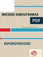 Micosis Subcutáneas