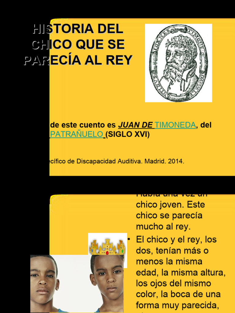 El chico que se parecía al rey: lecciones de igualdad | PDF