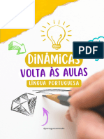 E-Book Dinâmicas Volta Às Aulas - Língua Portuguesa