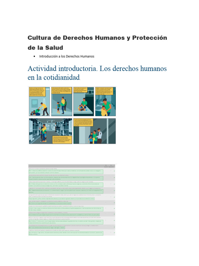 Cultura de Derechos Humanos y Salud | PDF | Justicia | Crimen y violencia