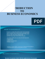 Week 1 Introduction To Business Economics