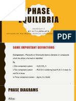 Phase Equilibria