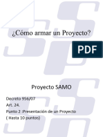 ¿Cómo Armar Un Proyecto?