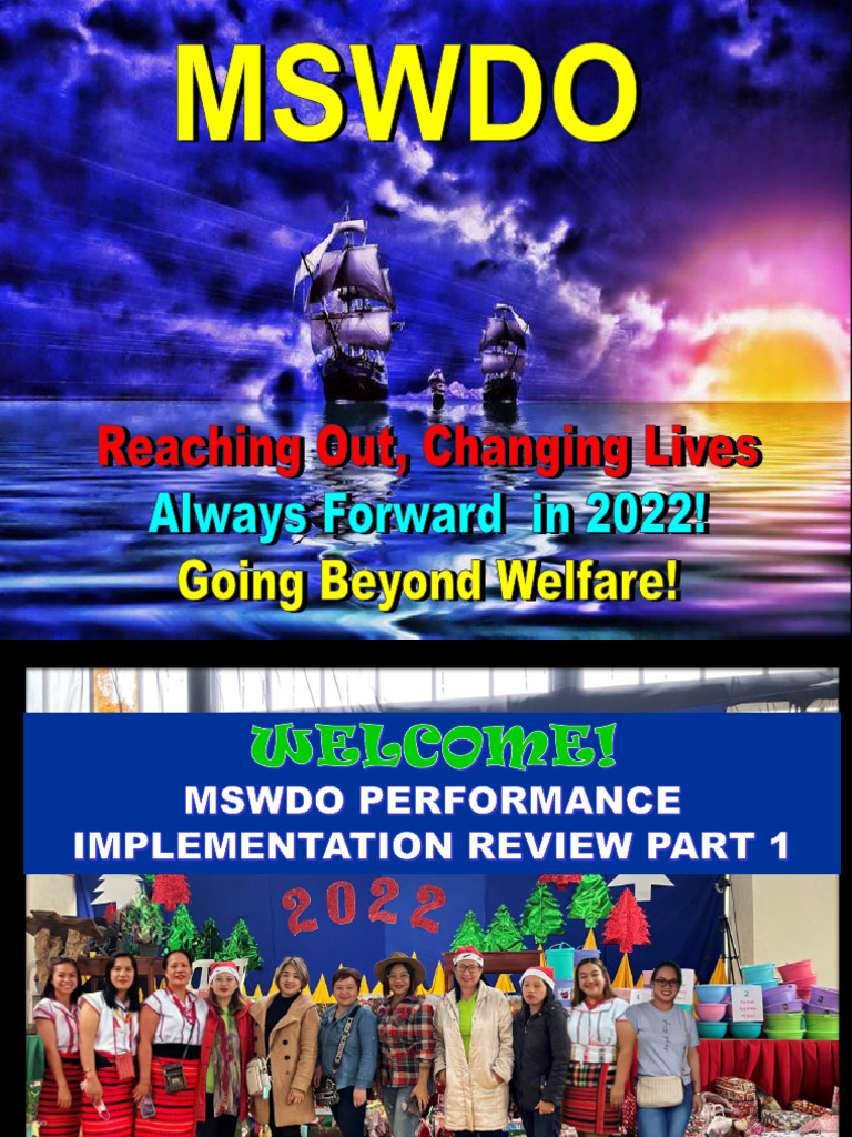 MSWDO 2022 Program Highlights | PDF | Child Care | Welfare