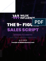 The 9-Figure: Sales Script