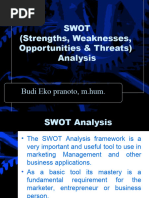 Swot Analysis