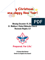 Monda December 18, 2023 S - Matthew' Unite Methodis Churc Haciend Height, CA