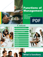 Funtions of Management