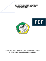 Rekapan LPJ Wisuda Mts Alfurqon 2022-2023