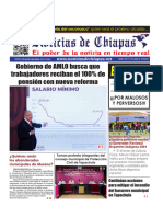 Periódico Noticias de Chiapas, Edición Virtual Jueves 08 de Febrero de 2024