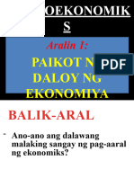 Paikot Na Daloy NG Ekonomiya