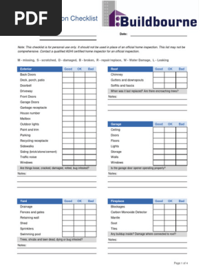 home-inspection-checklist