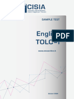 Tolc I Sinavi Ornek Sorulari