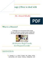 Psychotherapy (How To Deal With Disasters)