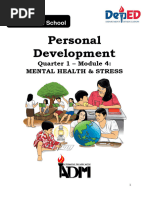 PERDEV - Q1 - Mod4 - Mental Health and Stress