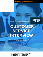 Customer Service Interview: Order ID: 0028913