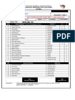 FORM DAFTAR NAMA BOLSEL FC Untuk DSP LIGA TIGA