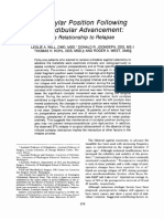 Condylar Position Following Mandibular Advancement:: Its Relationship To Relapse