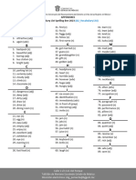 A2 - Vocabulary List
