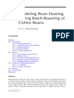 Modeling Bean Heating During Batch Roasting of Coffee Beans