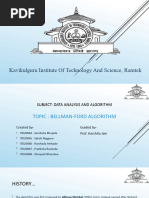 Bellman Ford Algorithm