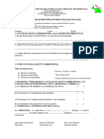 Examen 1er Quimestre Estudios Sociales 9no Egb