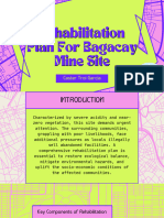 Rehabilitation Plan Bagacay Mine Site
