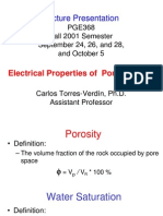 Electrical Petrophysics
