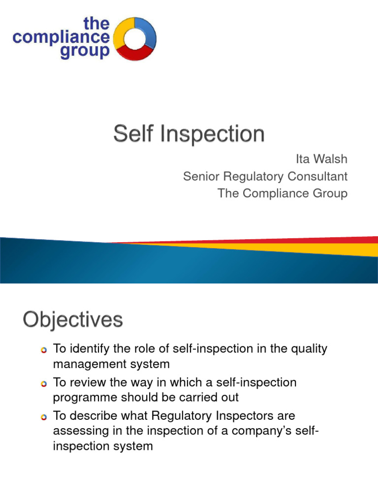 7.3 Self Inspection | PDF