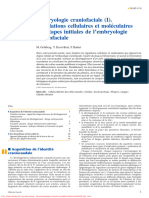 085-U-30 Embryologie Craniofaciale (I)