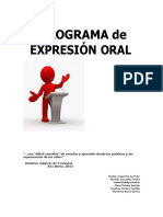 Programa Expresic3b3n Oral